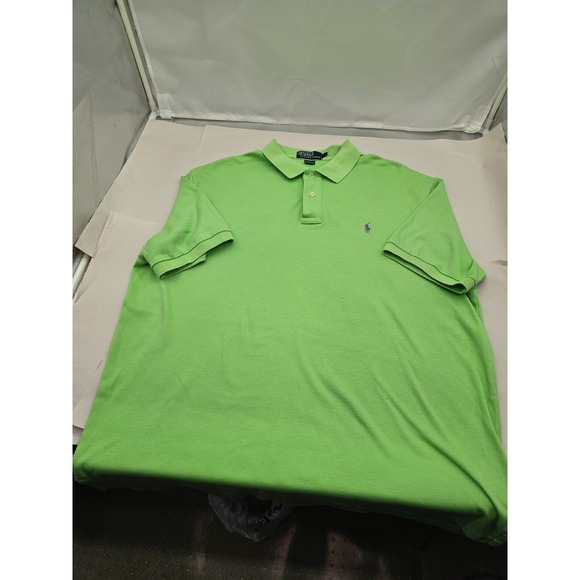 Polo Ralph Lauren Other - Polo Ralpn Lauren  Shirt Men's XLarge Cotton Green Short Sleeve